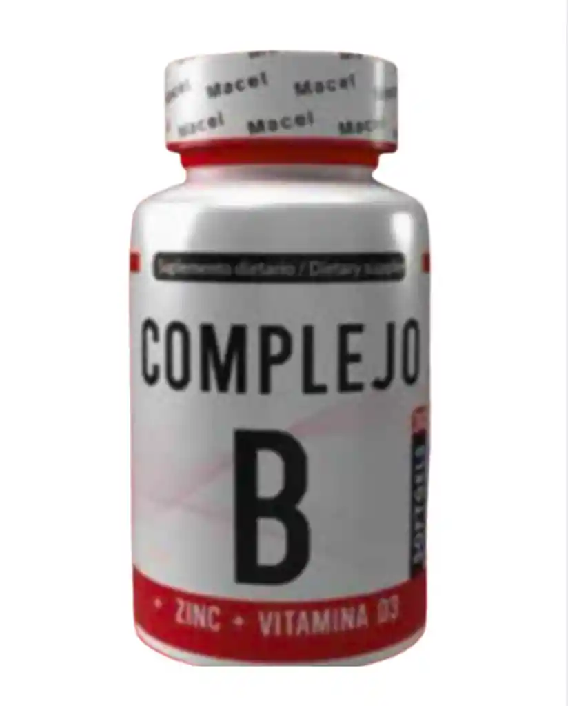 Complejo B Con Zinc Y Vitamina D3