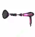 Secador De Pelo Bopai 4000w Bp5500 Más Difusores Color Negro