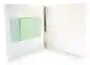 Folder Blanco Tres Argollas Tamaño Carta 1"