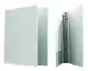 Folder Blanco Tres Argollas Tamaño Carta 1"