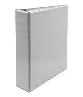 Folder Blanco Tres Argollas Tamaño Carta 2.5"
