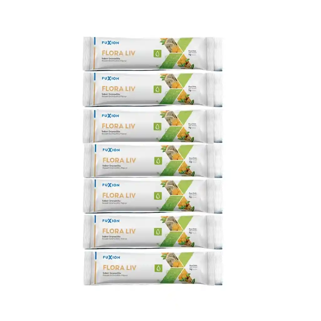 Flora Liv / Pack X7 Unidades / Fuxion / Productos Naturales / 5g