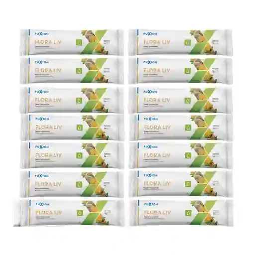 Flora Liv / Pack X14 Unidades / Fuxion / Productos Naturales / 5g