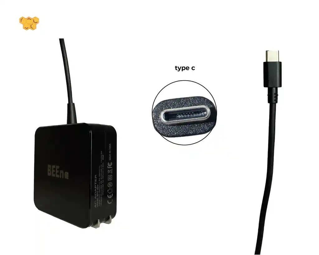 Cargador Portatil Tipo C Beena Para Todos 65w Cilindrico