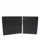 Folder Negro Tres Argollas Tamaño Carta 1.5"