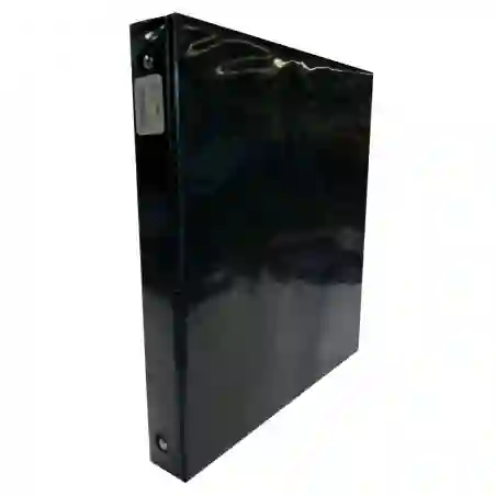 Folder Negro Tres Argollas Tamaño Carta 1.5"