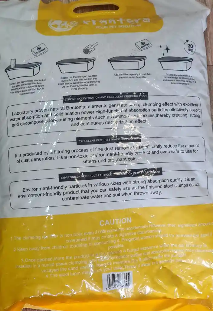 Arena Para Gato Premium Cat Limon X 10 L