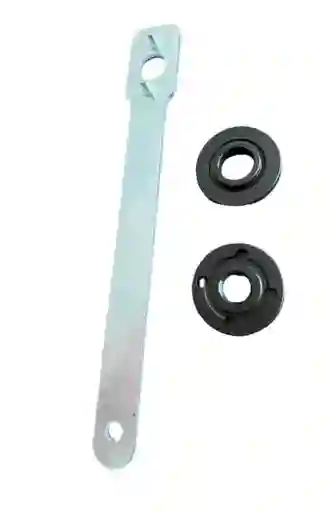 Kit Brida Mini Pulidora Tuerca Contratuerca Llave 14mm-5/8