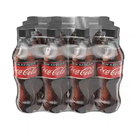 Coca Cola Sin Azúcar 12 Unidades / 400 Ml