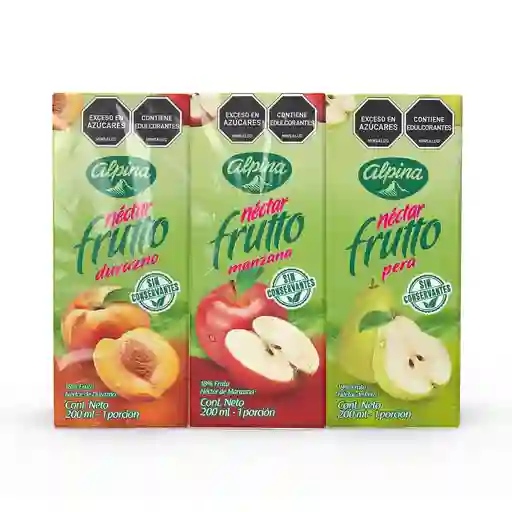 Frutto Néctar En Caja 24 Unidades / 200 Ml
