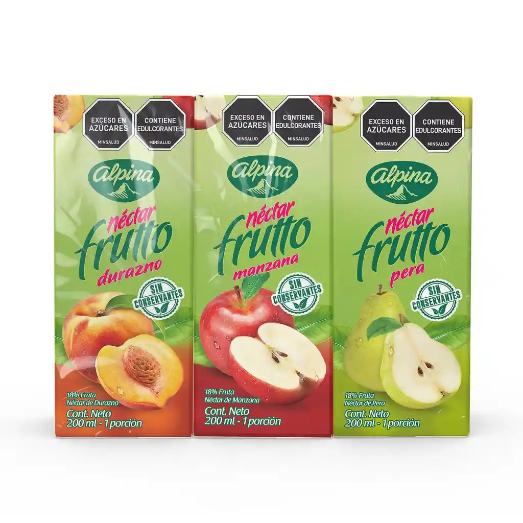 Frutto Néctar En Caja 24 Unidades / 200 Ml