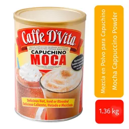Caffe D'vita Mezcla Para Preparar Cappuccino Moca 1.36 Kg