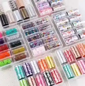 Rollo De Papel Foil Para La Decoracion De La Uñas