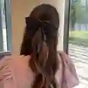 Moño Lazo Con Cintas Para Cabello Con Hebilla Set X 3 Und