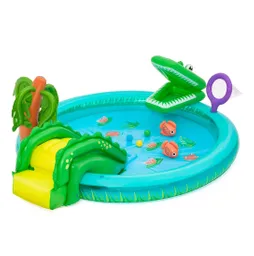 Piscina Inflable Cocodrilo Pelotas Bestway 53166 210 Litros