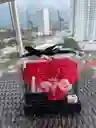 Corazón De Rosas Eternas Con Luz "love" En Caja Transparente