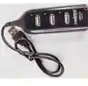 Multipuerto Usb 2.0 – Conecta Hasta 4 Dispositivos Al Instante