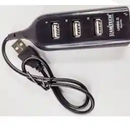 Multipuerto Usb 2.0 – Conecta Hasta 4 Dispositivos Al Instante