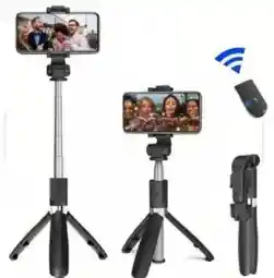 Trípode Para Videos Y Fotos – Altura Regulable Y Conexión Inalámbrica