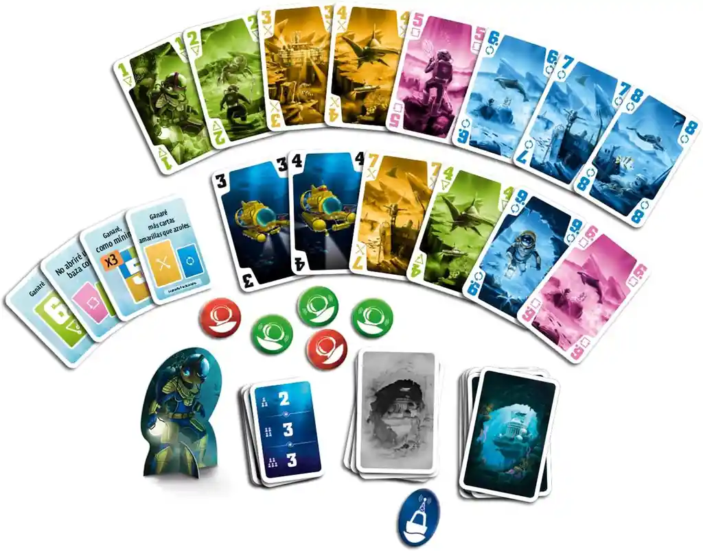 Juego De Mesa La Tripulación: Misión Mar Profundo Niños