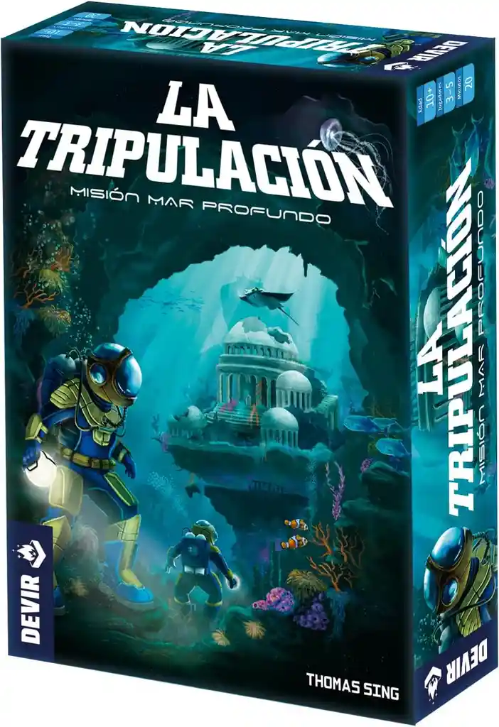 Juego De Mesa La Tripulación: Misión Mar Profundo Niños