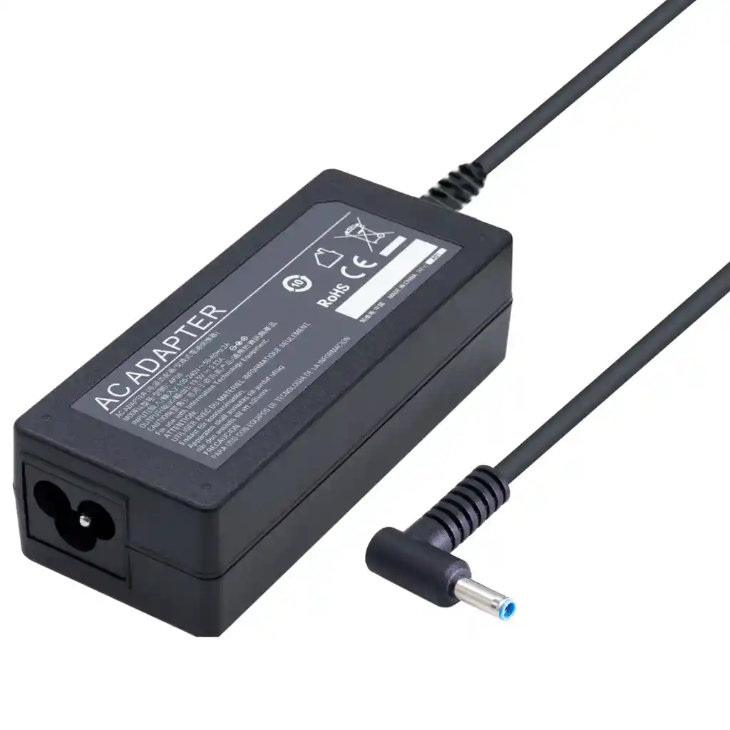 Cargador Para Portátil Hp Azul 19.5v 3.33 Genérico 2 Piezas