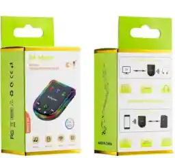 Adaptador Bluetooth Para Auto – Plug 3.5mm Y Usb Tipo C Incluido