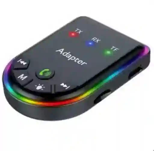 Adaptador Bluetooth Para Auto – Plug 3.5mm Y Usb Tipo C Incluido
