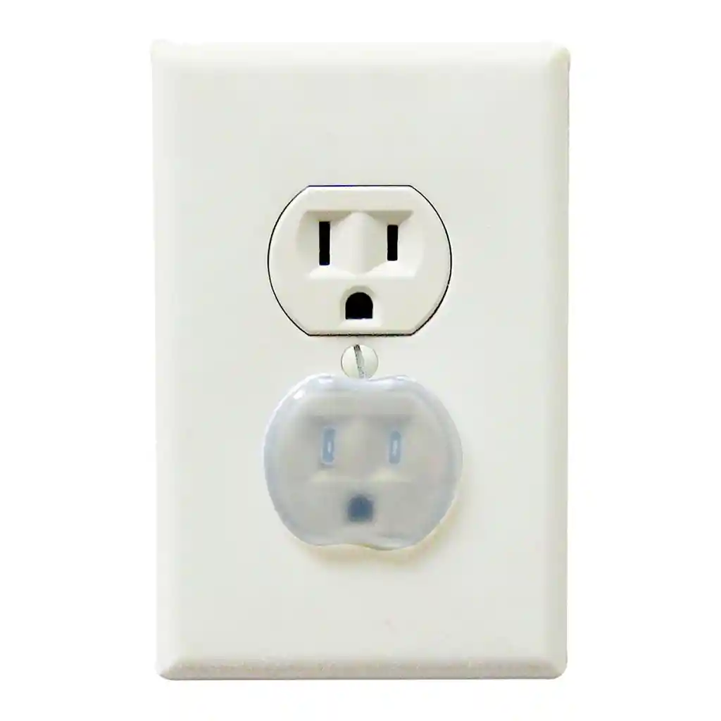 Paquete X12 Cubiertas Protectoras Para Enchufes, De Instalación Fácil Y Rápida, Hecho En Plástico Resistente Y Duradero, De Color Traslucido Para No Llamar La Atención Del Bebé - Dreambaby