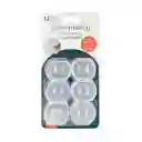 Paquete X12 Cubiertas Protectoras Para Enchufes, De Instalación Fácil Y Rápida, Hecho En Plástico Resistente Y Duradero, De Color Traslucido Para No Llamar La Atención Del Bebé - Dreambaby