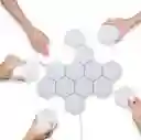 Lampara Decorativa Innovadora Con Forma Hexagonal X3 Paneles