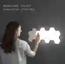 Lampara Decorativa Innovadora Con Forma Hexagonal X3 Paneles