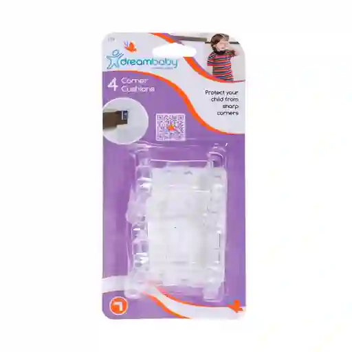 Paquete X4 Protectores De Esquinas Para Mesas, Ideal Para Las Esquinas Agudas, Fácil De Instalar, Diseño Extrafuerte, Material Resistente No Tóxico, Con Respaldo Adhesivo - Dreambaby