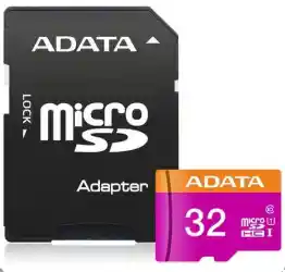 Memoria Microsd Adata 32gb – Rápida, Resistente E Incluye Adaptador