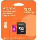 Memoria Microsd Adata 32gb – Rápida, Resistente E Incluye Adaptador