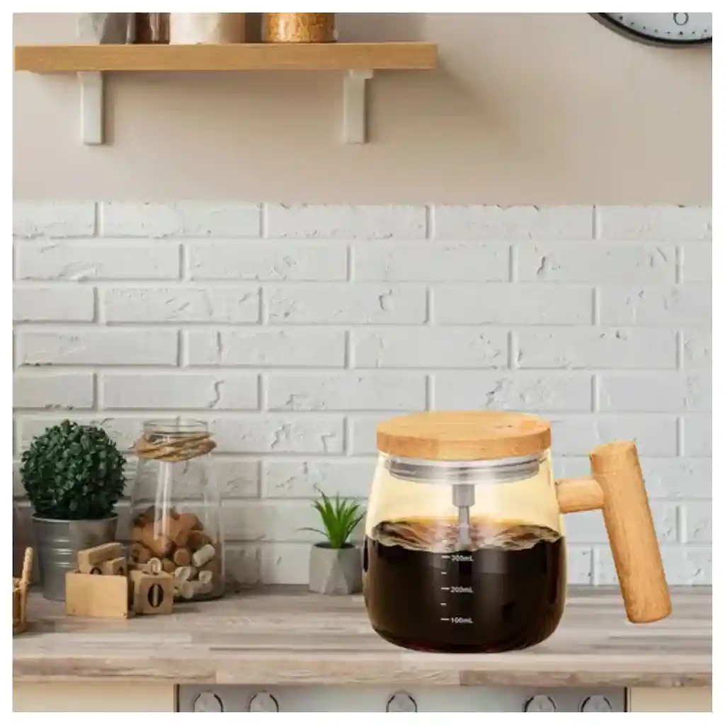 Taza Batidora Mezcladora Automática Café Te Jugos Cocina