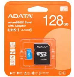Memoria De Alta Capacidad – Adata 128gb Con Adaptador Incluido