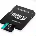 Memoria Microsd Adata 256gb – Alta Velocidad Y Adaptador Incluido