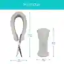 Tijeras Con Punta Redondeada Para Manicura Del Bebé, Mango En Silicona 100% Libre De Bpa, Hojas Curvas, Fácil Agarre Antideslizante, Hechas En Material De Alta Calidad - Dr Brown's