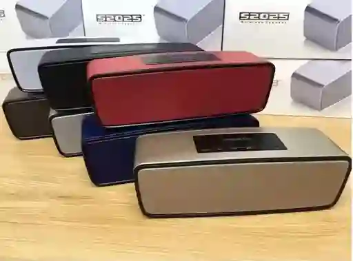 Bafle Parlante Bluetooth Recargable Usb Fm Elegante