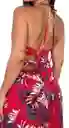 Vestido Largo De Verano Casual Talla L / Xl