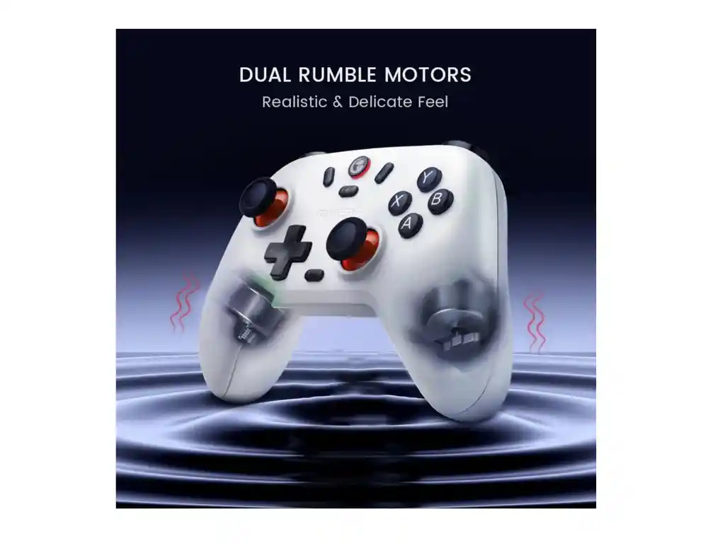 Control Mando Inalambrico 2.4 Bt Gamesir T4 Nova Lite Blanco