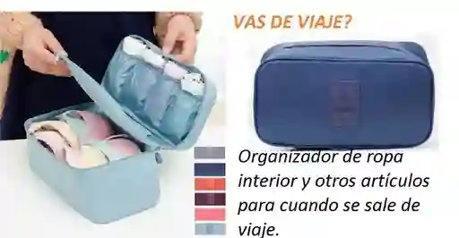 Estuche Organizador Ropa Interior Para Cuando Se Va De Viaje