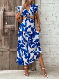 Vestido Largo De Verano Casual Talla S / M