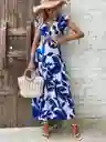 Vestido Largo De Verano Casual Talla S / M