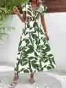Vestido Largo De Verano Casual Talla S / M