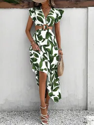 Vestido Largo De Verano Casual Talla S / M