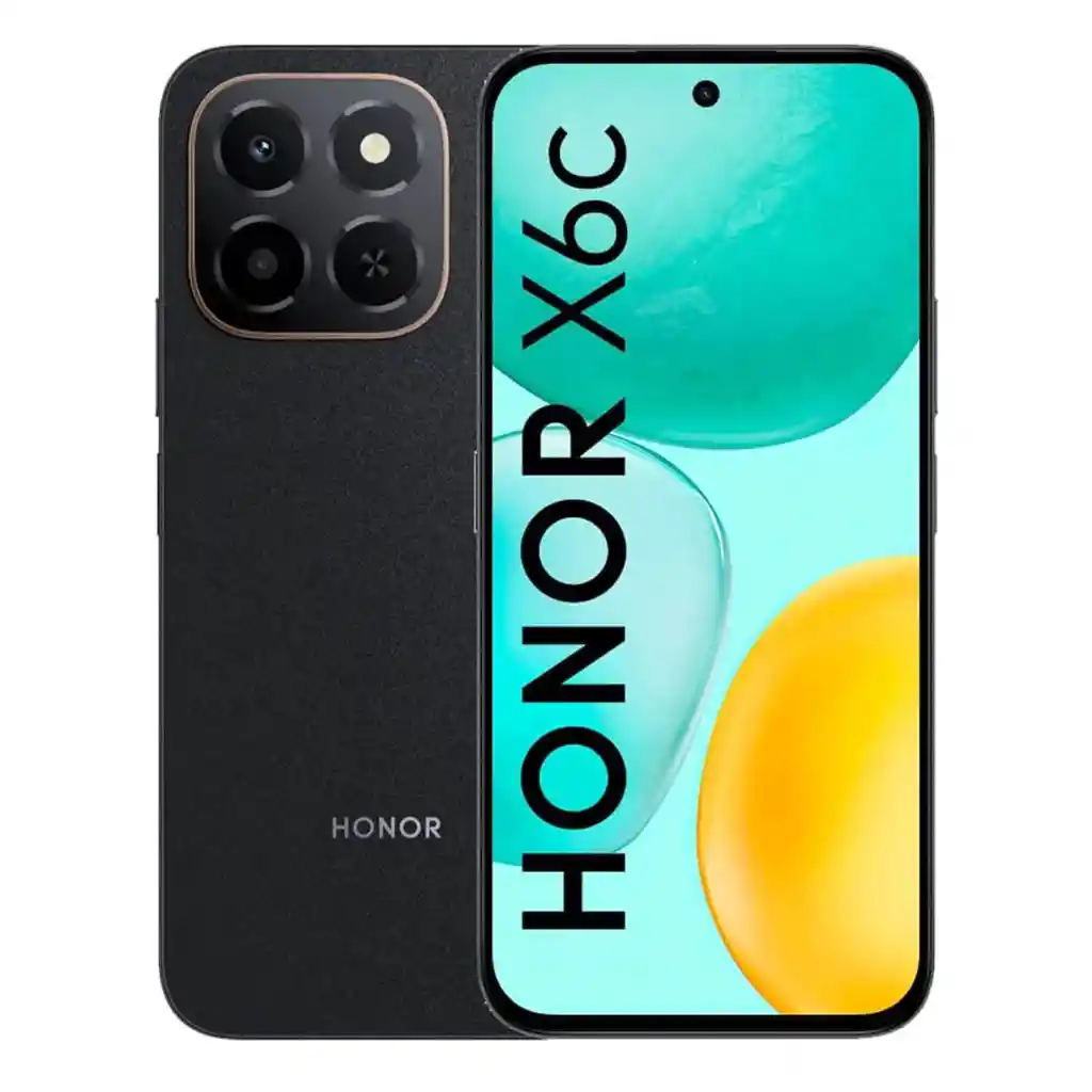 Celular Honor X6c Dual Sim 256gb /8gb 6.61'' Ip64 50mpx, Negro
