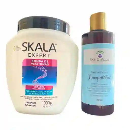 Skala Bomba De Vitaminas + Crema Tranquilidad X 2 Unds