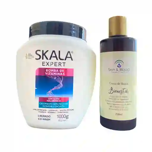 Skala Bomba De Vitaminas + Crema Bienestar X 2 Unds